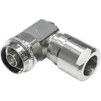 Telegärtner 100023971 100023971 N-Steckverbinder Stecker, gewinkelt 50Ω 1St.