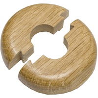 HARO Unbekannt 403448 Heizkörperrosette Massivholz farblos 22/50 mm 1/2”,
