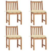 VidaXL Gartenstuhl 48 x 25 x 90 cm weiß