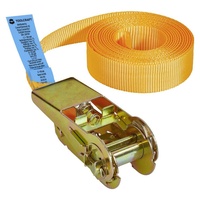 TOOLCRAFT TO-6802773 Einteiliger Spanngurt Zugkraft LC Niederzurren (einzeln/direkt)=250 daN