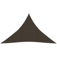 VidaXL Sonnensegel 160 g/m2 Braun 5x5x6 m HDPE
