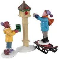 Lemax - The Bird Feeders Set of 3