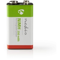 Nedis NiMH E-Block Akku 8,4V 250mAh 6LR61