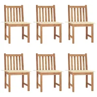 VidaXL Gartenstuhl 48,5 x 49,6 x 26,6 cm braun