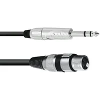 Omnitronic Adapterkabel XLRf/Klinke Stereo 2.0m (30225182)