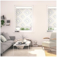 Lichtblick Plissee Klemmfix Stripy Boho Rectangle 45 x 130