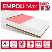 Fdm Empoli MAX Matratze 90x200 cm Kaltschaum Höhe 18