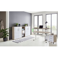 BMG Möbel Büromöbel-Set »Tabor«, (Set, mit elektrisch höhenverstellbarem Schreibtisch