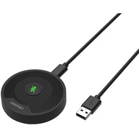 Auviso Omnidirektionales 360°-Kondensator-Konferenzmikrofon, USB C, PC & Mac (USB