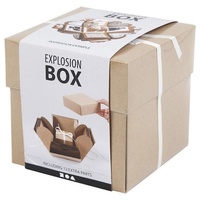 Creativ Company Explosion box - Brown (25380)
