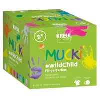 Kreul MUCKI Fingerfarben farbsortiert