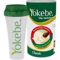 Yokebe Aktivkost Classic Pulver 500 g + Shaker Starterpaket