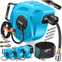 Masko MASKO® Druckluftschlauch Aufroller automatisch 1/4 Anschluss - Schlauchtrommel