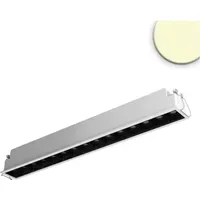 ISOLED Einbauleuchte 30W rechteckig weiß/schwarz