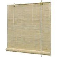 VidaXL Bambusrollo 150 x 160 cm Natur/braun