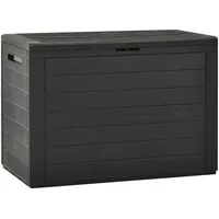 VidaXL Gartentruhe Anthrazit 78x44x55 cm