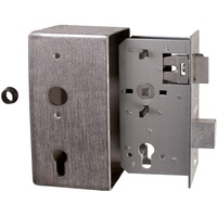 GAH Alberts Alberts Schlosskasten mit verzinktem Schloss Stahl |