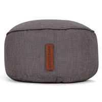 Green Bean Sitzsack-Hocker Dunkelgrau