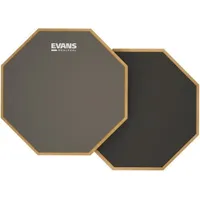 Evans RF12D Real Feel Practice Pad Übungspad 2-seitig, Schlagzeug