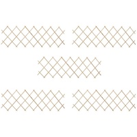 VidaXL Scherenzaun 180 x 60 cm 5 St.