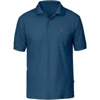 Fjällräven Crowley Pique Herren Kurzarm-Polohemd uncle blue M