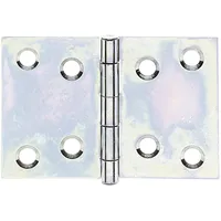 GAH Alberts Ger. breites Scharnier verz.,50 mm