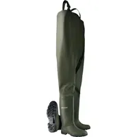 Dunlop Wathose Pricemastor, grün, Gr. 47