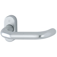 HOPPE FH-Drücker-Halbgarnitur Paris FS-138GF/55 ov.,VK9 naturfarben, eloxiert
