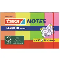 Tesa Haftnotiz 56691-00000 20mmx50mm sortiert 4x50Blatt