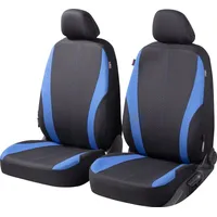 Walser Autositzbezug Dundee Collection Basic schwarz-blau