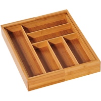 KESPER Besteckkasten, Bambus, braun