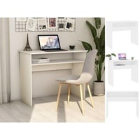 VidaXL Schreibtisch Weiß 90x50x74 cm Holzwerkstoff