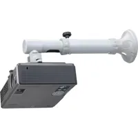 NeoMounts BEAMER-W050SILVER Beamer-Wandhalterung Neigbar, Drehbar Wandabstand (max.): 47cm Silber