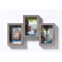 Walther design Bilderrahmen grau 3X 10x15 cm Galerierahmen Rustic