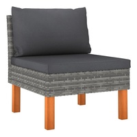 VidaXL Mittelsofa grau