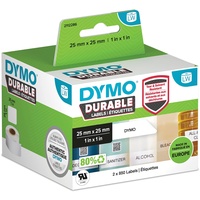Dymo Labelwriter-Etiketten 1933083 weiß, 25 x 25mm, 2 x
