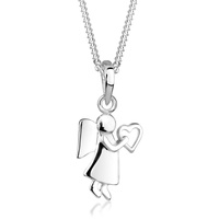 Elli Engel Herz Talisman Symbol 925 Sterling Silber Ketten
