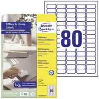 Avery Zweckform Universaletiketten L4732REV-10 Weiß 35,6 x 16,9 mm