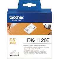 Brother DK-11202 Einzeletiketten (Papier) – 62 x 100 mm,