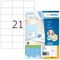 Herma Etiketten 4668 weiß 70,0 x 42,3 mm, 100