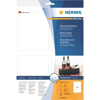 Herma Flaschenetiketten Inkjet, 45.7x21.2mm, weiß, glänzend, 10 Blatt (8882)