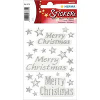 Herma Merry Christmas Sticker 24 Stück