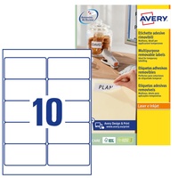 Avery Zweckform L4744REV-25 weiß 96,0 x 50,8 mm