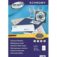 Europe 100 ELA024 Universal-Etiketten 105 x 148.5 mm Papier