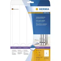 Herma Ordneretiketten 5130 Weiß 38 x 297 mm 25