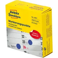 Avery Zweckform Markierungspunkte 3857 Blau Ø 19 mm 250