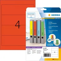 Herma Ordneretiketten 5097 rot