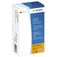 Herma Frankieretiketten 4328 weiß 130,0 x 40,0 mm