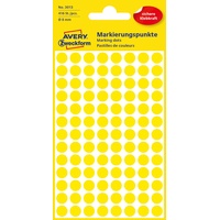 Avery Zweckform 3013 gelb Ø 8,0 mm, 416 St.