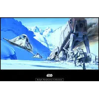 KOMAR Star Wars Classic RMQ Hoth Battle Snowspeeder 50x40cm